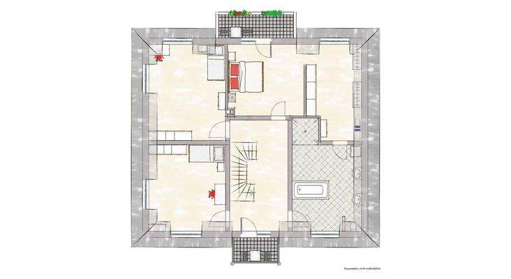 Grundriss Obergeschoss