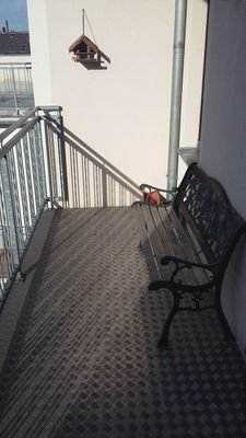Balkon - Winterbild