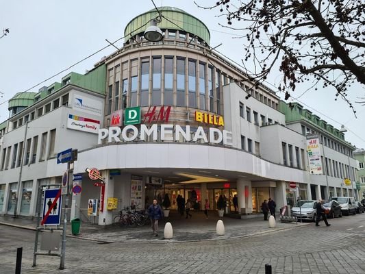 Haupteingang Promenade