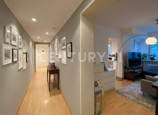 Flurbereich (Souterrain), mit KI bearbeitet