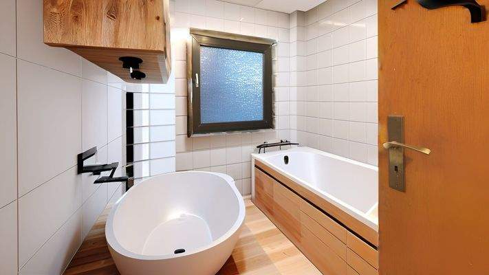 Badezimmer Dachgeschoss