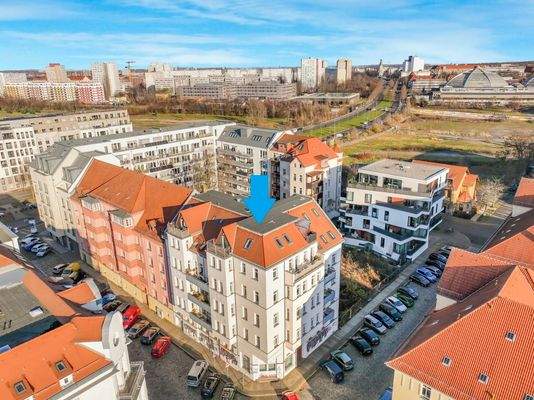 Objekt und Umgebungsbebauung