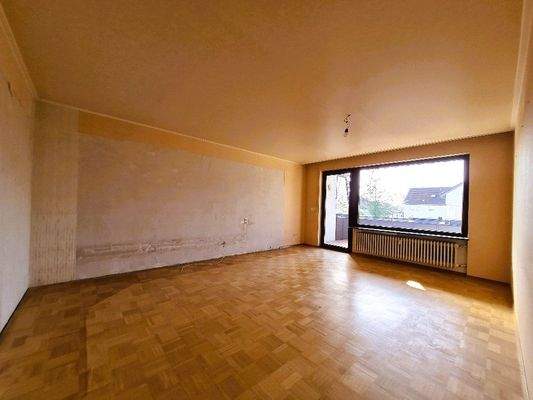 Wohnzimmer EG mit Balkon