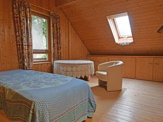 Schlafzimmer im Dachgeschoss