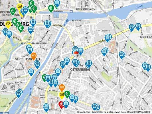 Geolyzer Kartenausschnitt