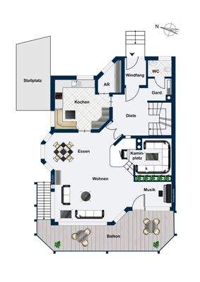 Grundriss Erdgeschoss