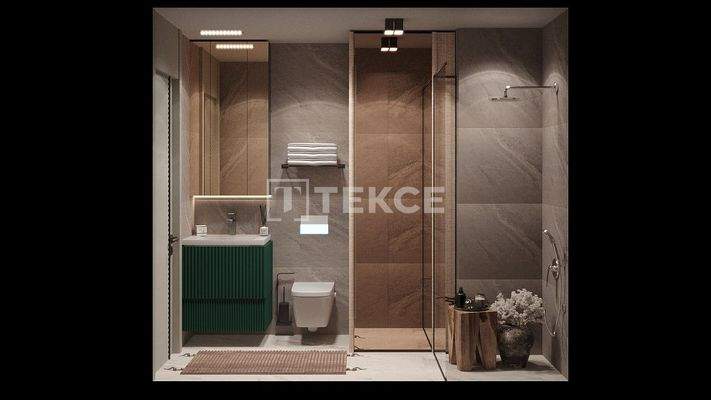 South Facing Apartments in an Extensive Project in Aksu Antalya