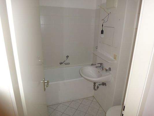 Blick ins Badezimmer