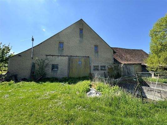Scheune von hinten
