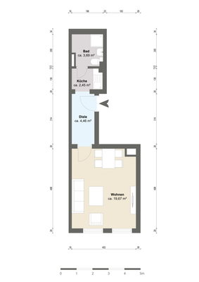 Düsseldorf -  Kaiserswerther Straße 33 - 3.Oberges