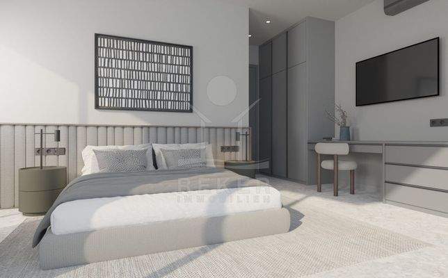 Großzügige Schlafzimmer und Terrassen