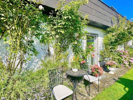 Kleines Plätzchen zum Frühstücken