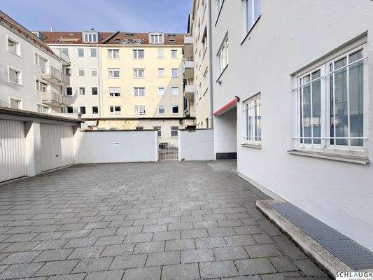 Haus hinterer Eingang