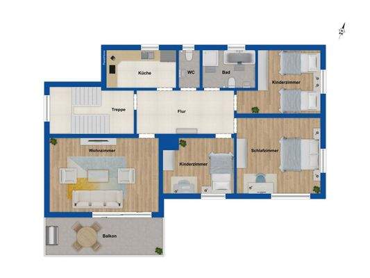 Grundriss - Obergeschoss