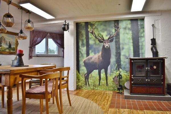 Lieblingsplatz im Untergeschoss Stube