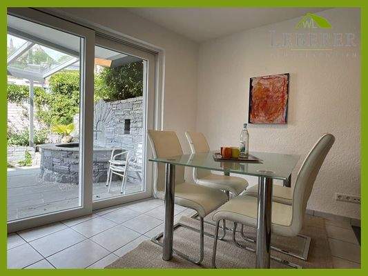 Terrasse an der Wohnküche