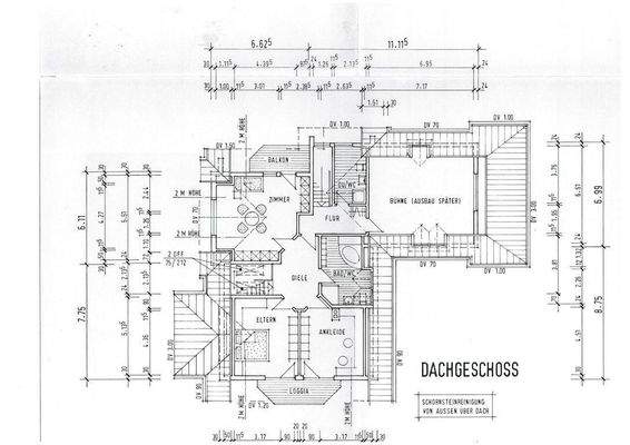 Grundriss Dachgeschoss