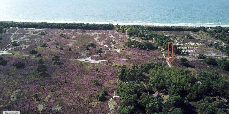 Luftaufnahme Bereichsangabe