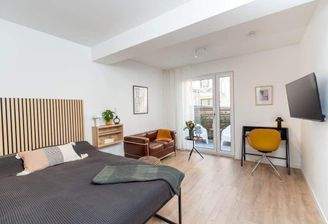 Blick durch ein Apartment