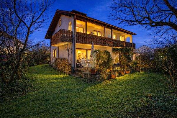 Außenansicht Abendstimmung