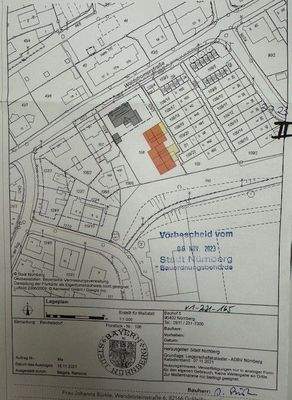 Vorbescheid vom 06 Nov. 2023