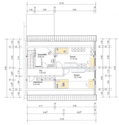 Grundriss OG / projektiert