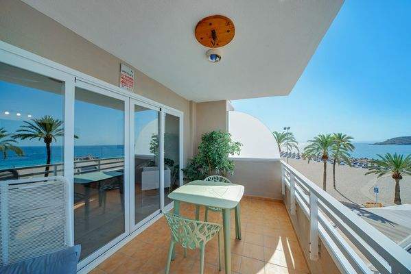 Terrace in apartment in Magaluf