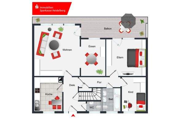 Grundriss Erdgeschoss