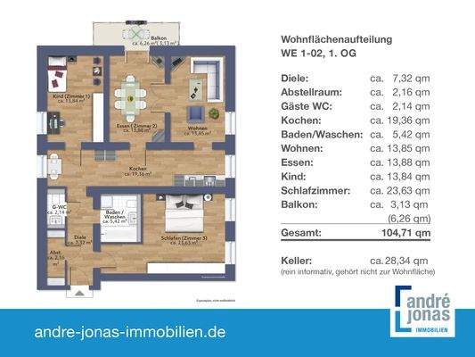Grundtriss/Flächenaufteilung 