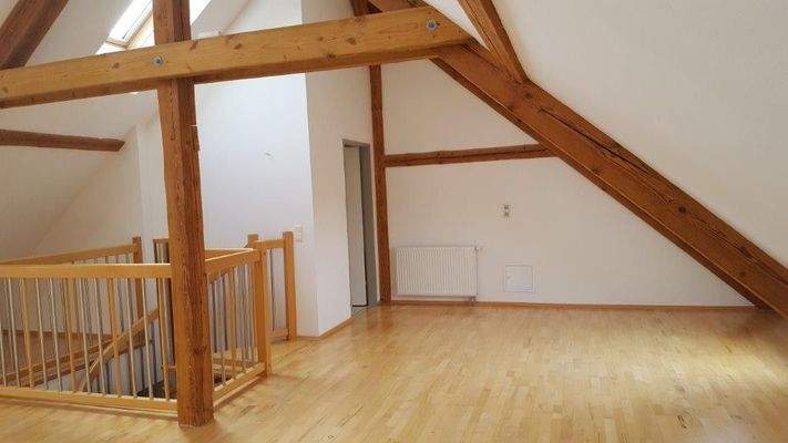 Schlafbereich mit Bad