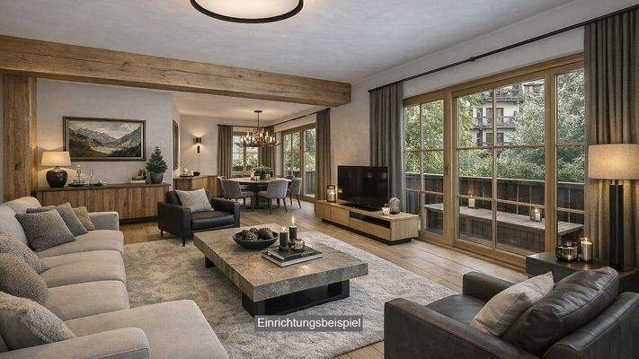 KITZIMMO-Freizeitwohnsitz in zentraler Top-Grünruhelage kaufen - Immobilien Kitzbühel.