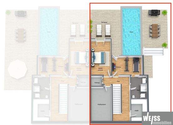 Grundriss KG - Haus 4