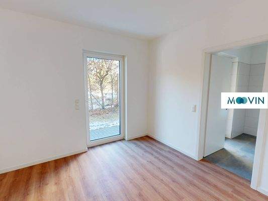 Ansicht II: Schlafzimmer I mit Bad en Suite