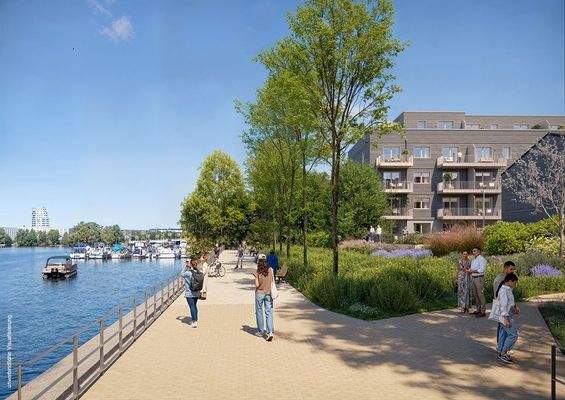 Außenvisualisierung Uferpromenade