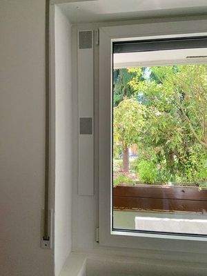 Kunststofffenster mit Belüftung