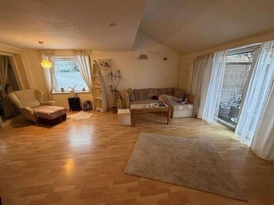 Blick in das Wohnzimmer