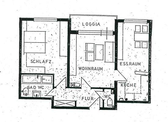 Wohnungsgrundriss