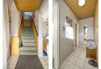 Hausflur und Diele der linken Haushälfte