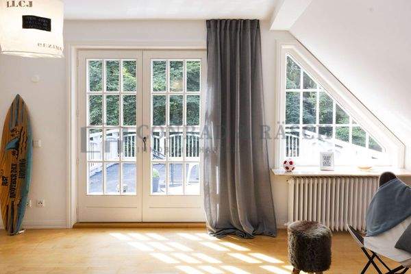 Blick aus dem Schlafzimmer