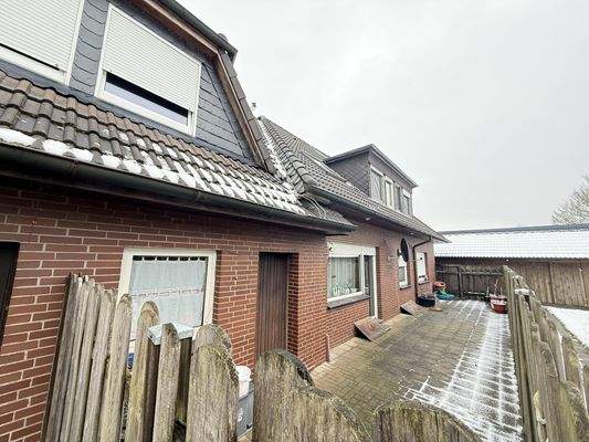 Terrasse, Hintereingang, Eingang Wohnung 3