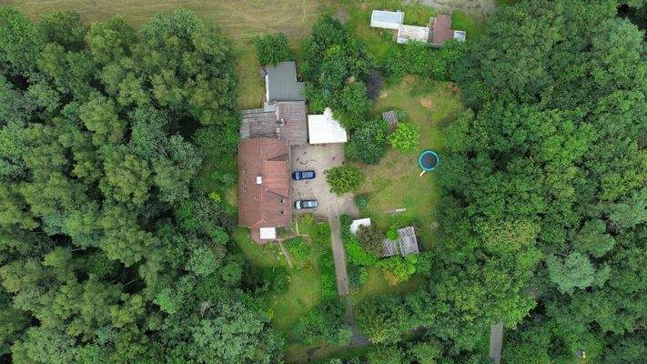 Drohnenaufnahme Grundstück