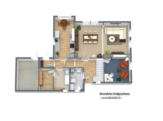 Grundriss Erdgeschoss