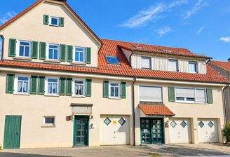 Frontansicht des Hauses