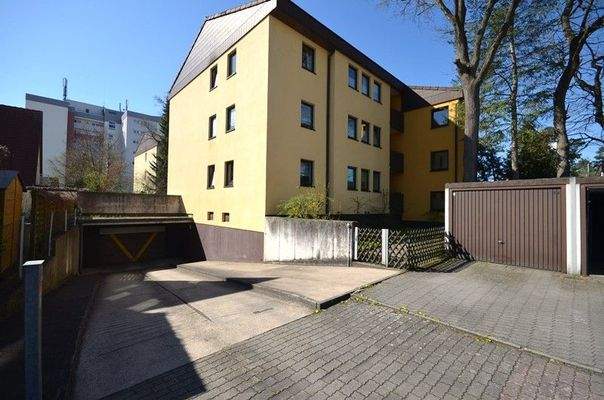 Zufahrt zur Tiefgarage