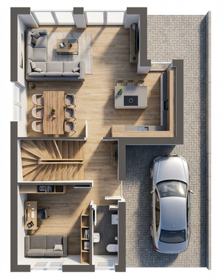 Grundriss Erdgeschoss