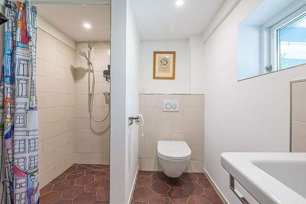 Blick in das Gäste-WC