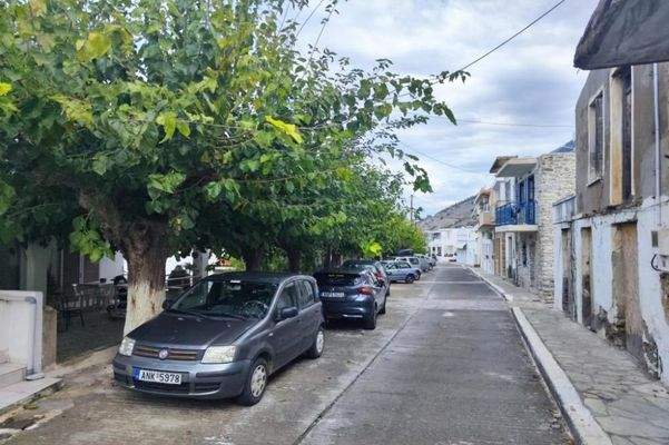 Kreta, Kavousi: Traditionelles Dorfsteinhaus mit Gästehaus zu verkaufen