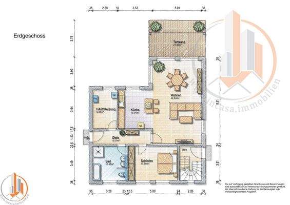 Grundriss Erdgeschoss