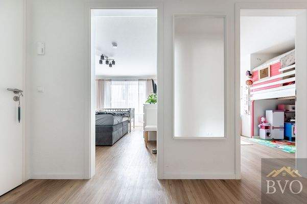 Schlafzimmer und Kinderzimmer