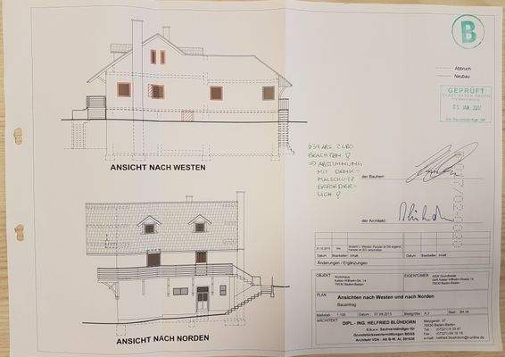 Ansicht Westen-Norden
